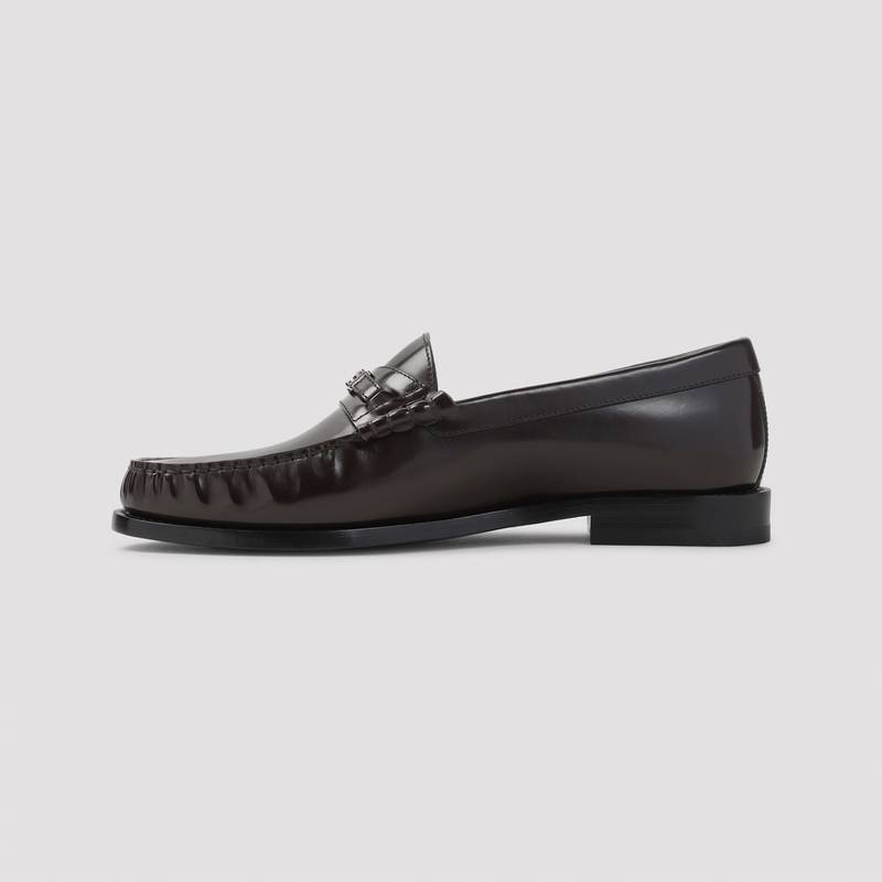 Celine Triomphe 15 Loafer - Dark Brown