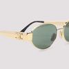 Celine Triomphe 01 Sunglasses - Gold Green - Thumbnail 5