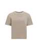 Acne Studios Cotton T-shirt - Champagne Beige - Thumbnail 1