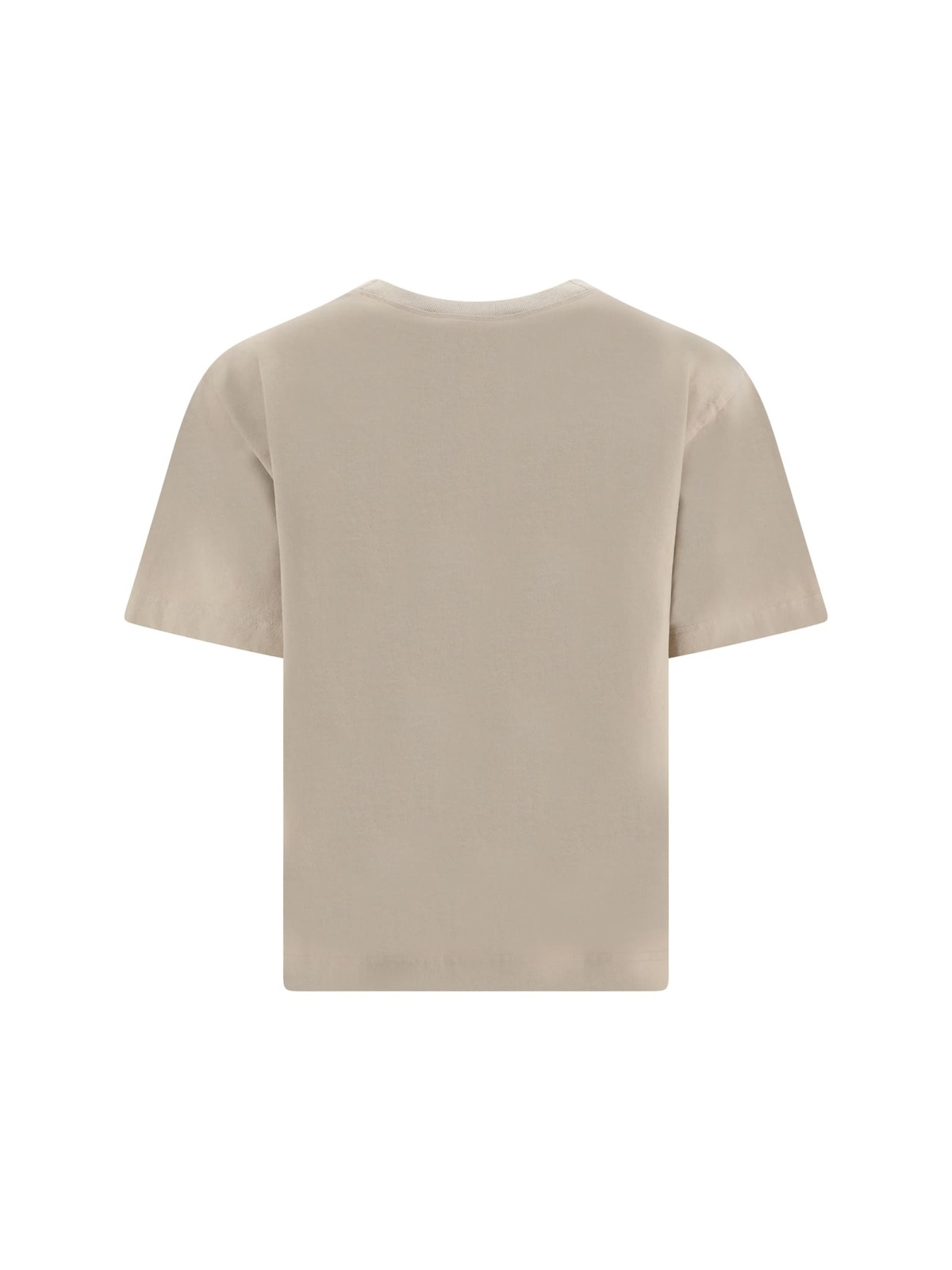 Acne Studios Cotton T-shirt - Champagne Beige - Image 2 of 3
