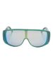 MM6 Maison Margiela Mask Sunglasses - Green - Thumbnail 1