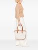 Hogan Script Small Tote - Ivory - Thumbnail 2