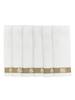 Etro Dafne 6 Washes Set Washcloths - White - Thumbnail 2