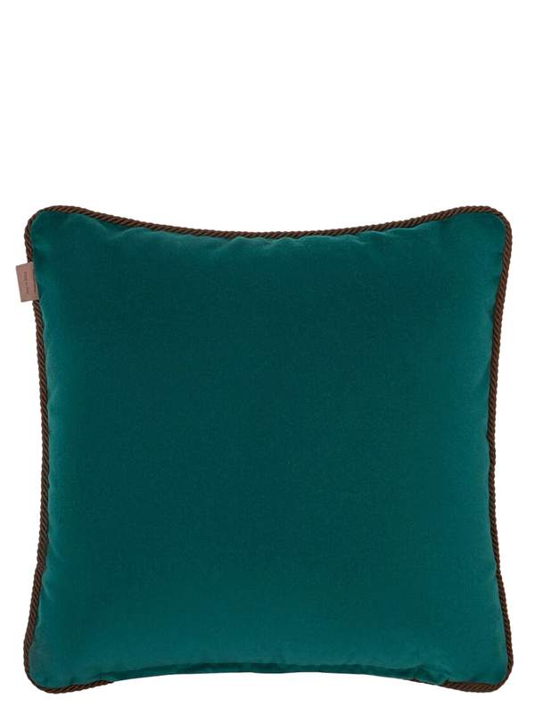 Etro Pegaso Cushion - Green