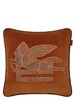 Etro Pegaso Cushion - Orange - Thumbnail 1