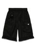 Ganni Nylon Shorts - Black - Thumbnail 1