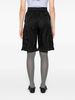 Ganni Nylon Shorts - Black - Thumbnail 2