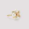 Celine Celine Ring - Gi Gold Ivory - Thumbnail 5
