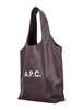 A.P.C. Ninon Small Tote Bag - Dark Brown - Thumbnail 3