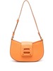 Hogan H-bag Leather Shoulder Bag - Orange - Thumbnail 1