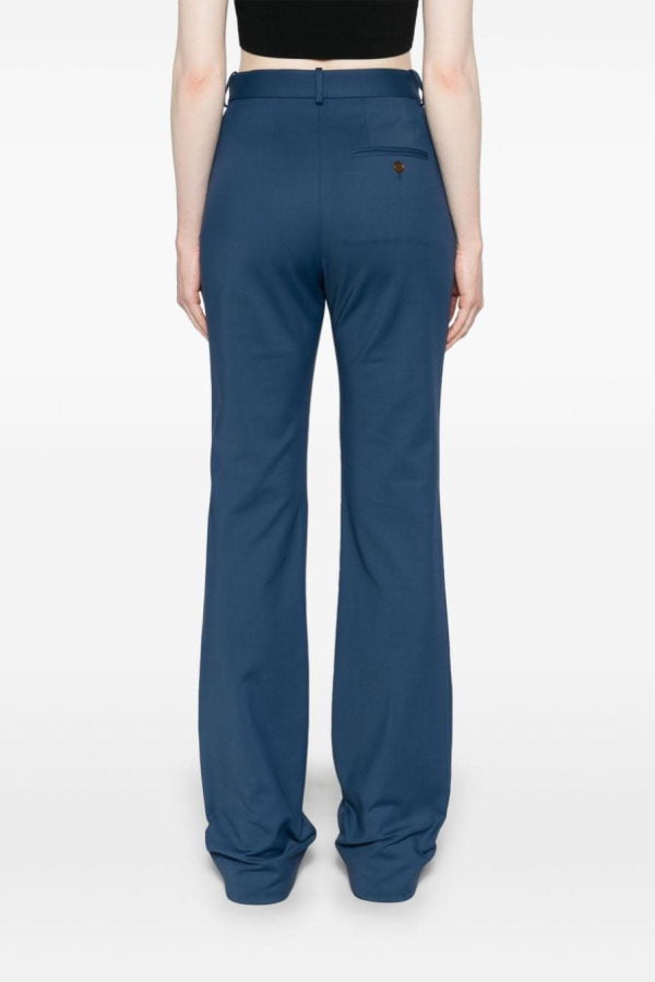 Vivienne Westwood High-waisted Flared Trousers - Blue