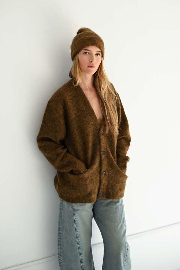 SAYAKA DAVIS NEW YORK Mohair Cardigan