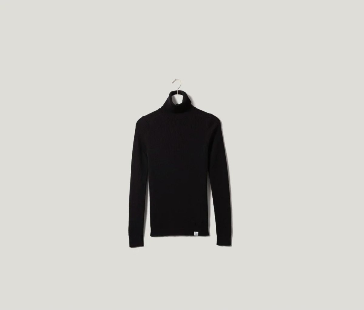 Merz b. Schwanen Ribbed Turtleneck Pullover - Image 1 of 4