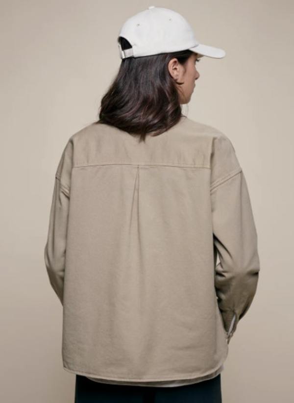 Merz B. Schwanen Organic Cotton Twill Boxy Shirt