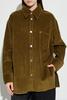 Ami Alexandre Mattiussi Corduroy Shirt - Green - Thumbnail 2