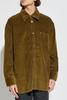Ami Alexandre Mattiussi Corduroy Shirt - Green - Thumbnail 4