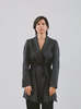 Jean Jones Deconstructed Wrap Jacket - Slate - Thumbnail 4