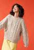 GiGi Knitwear Oversized Cable Sweater - Thumbnail 5