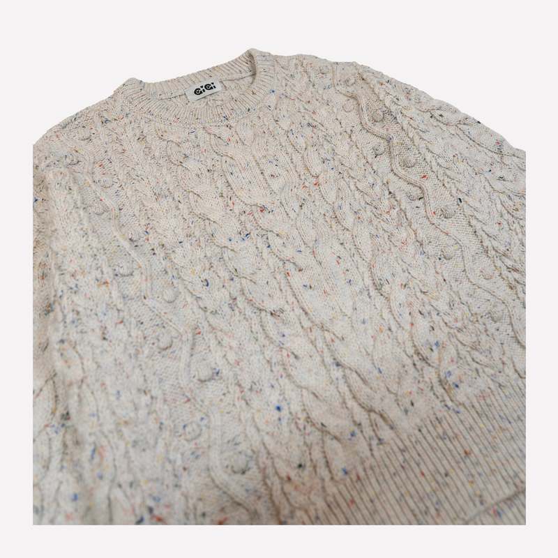 GiGi Knitwear Oversized Cable Sweater