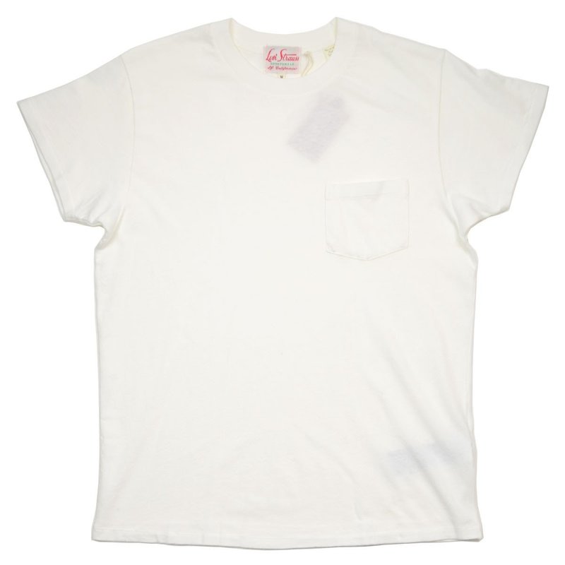 Levi's Vintage Clothing 1950's Pocket T-shirt Milk White