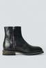 Our Legacy Black Leather Engine Boot - Thumbnail 1