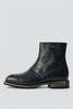 Our Legacy Black Leather Engine Boot - Thumbnail 4