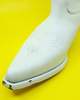 MM6 Maison Margiela White Painted Calf Leather Cowboy Boots - Thumbnail 2