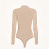 Wolford Buenos Aires String Bodysuit - Café Au Lait - Thumbnail 5