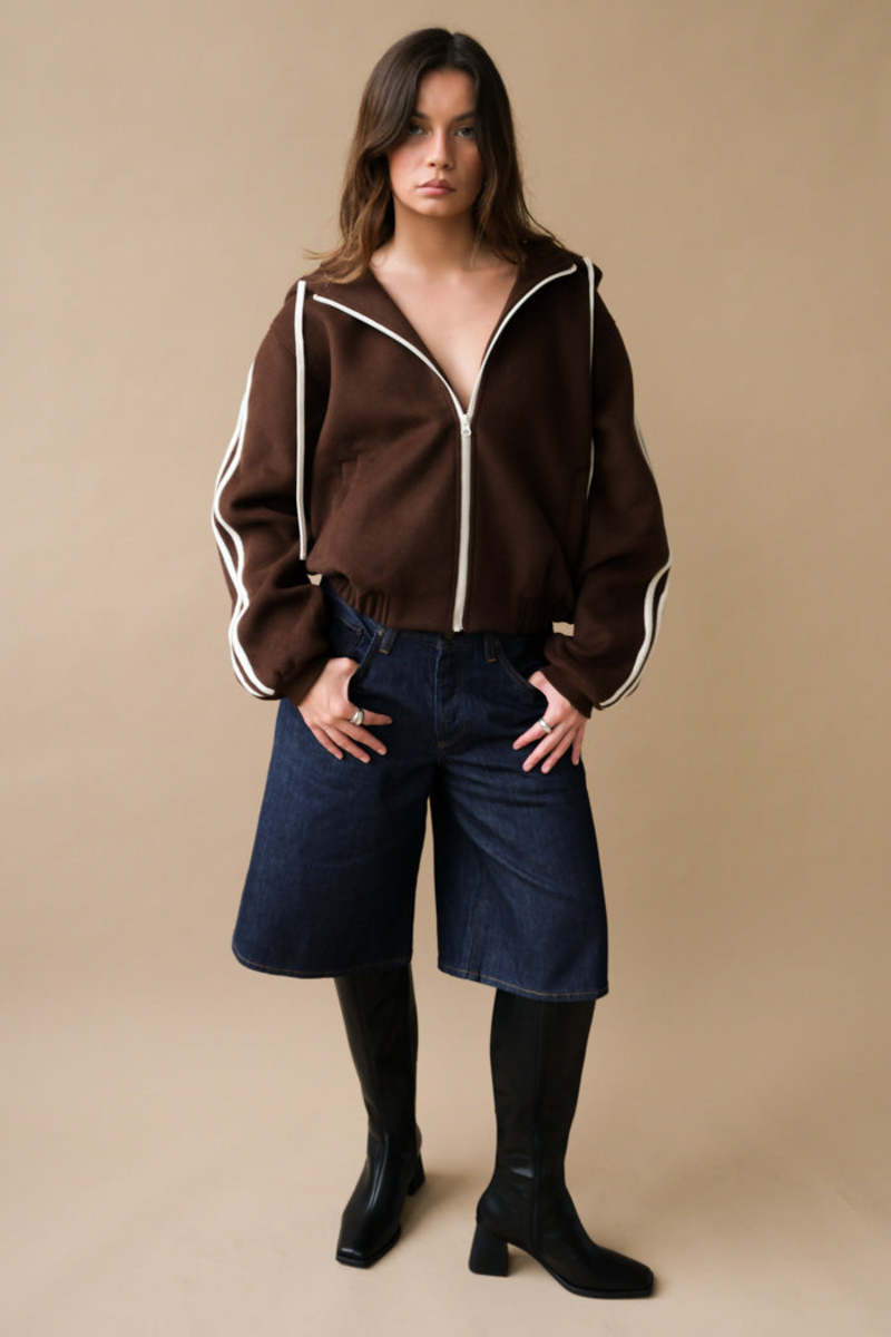 AGOLDE Baggy V-Short Shorts - Pure