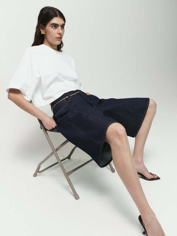 AGOLDE Baggy V-Short Shorts - Pure