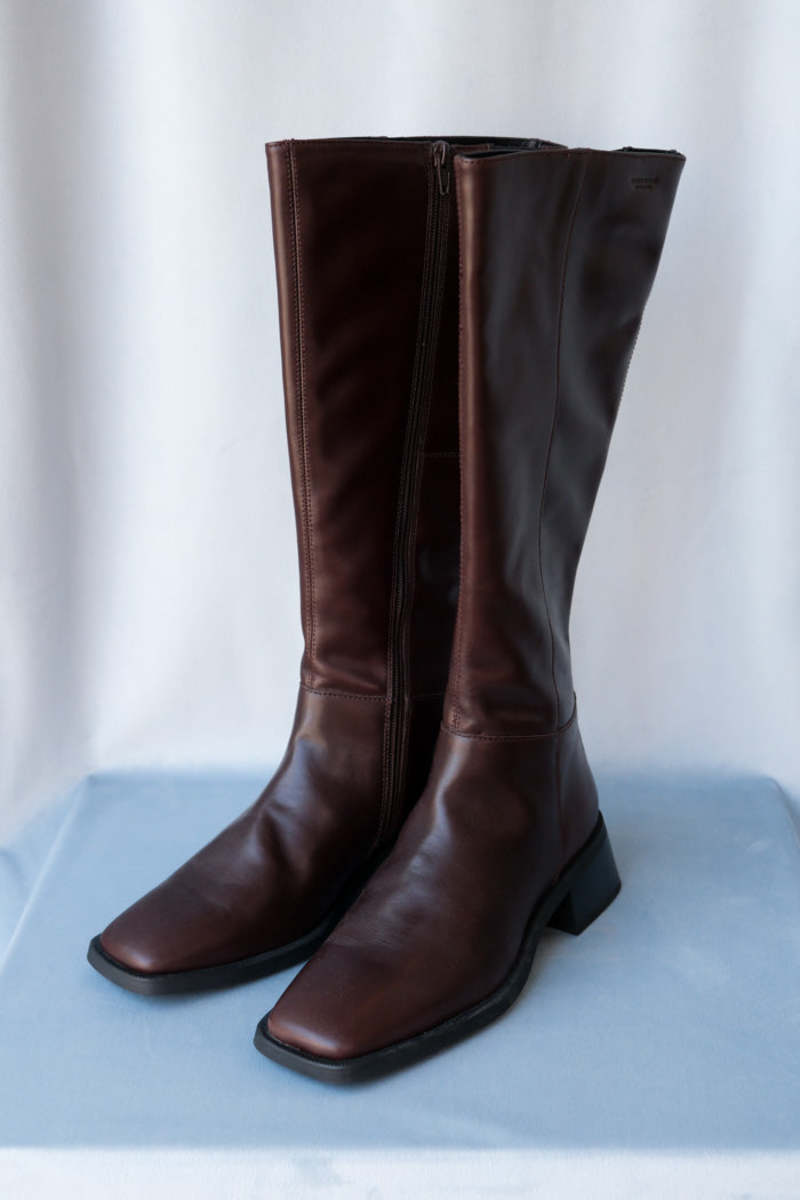 Vagabond Tall Blanca Boots - Chocolate