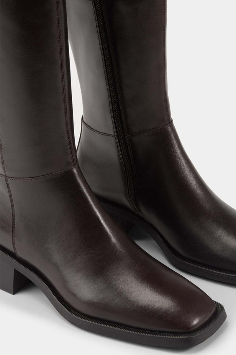 Vagabond Tall Blanca Boots - Chocolate