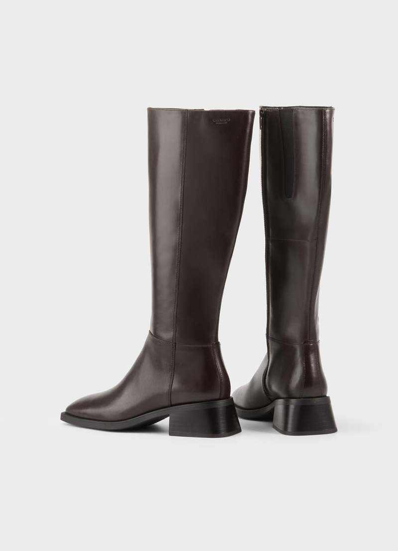 Vagabond Tall Blanca Boots - Chocolate