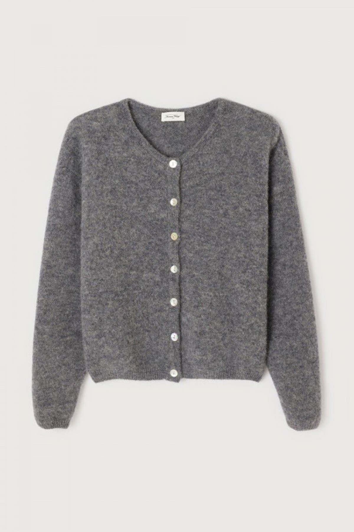 American Vintage Vito Cardigan - Steel - Image 2 of 9