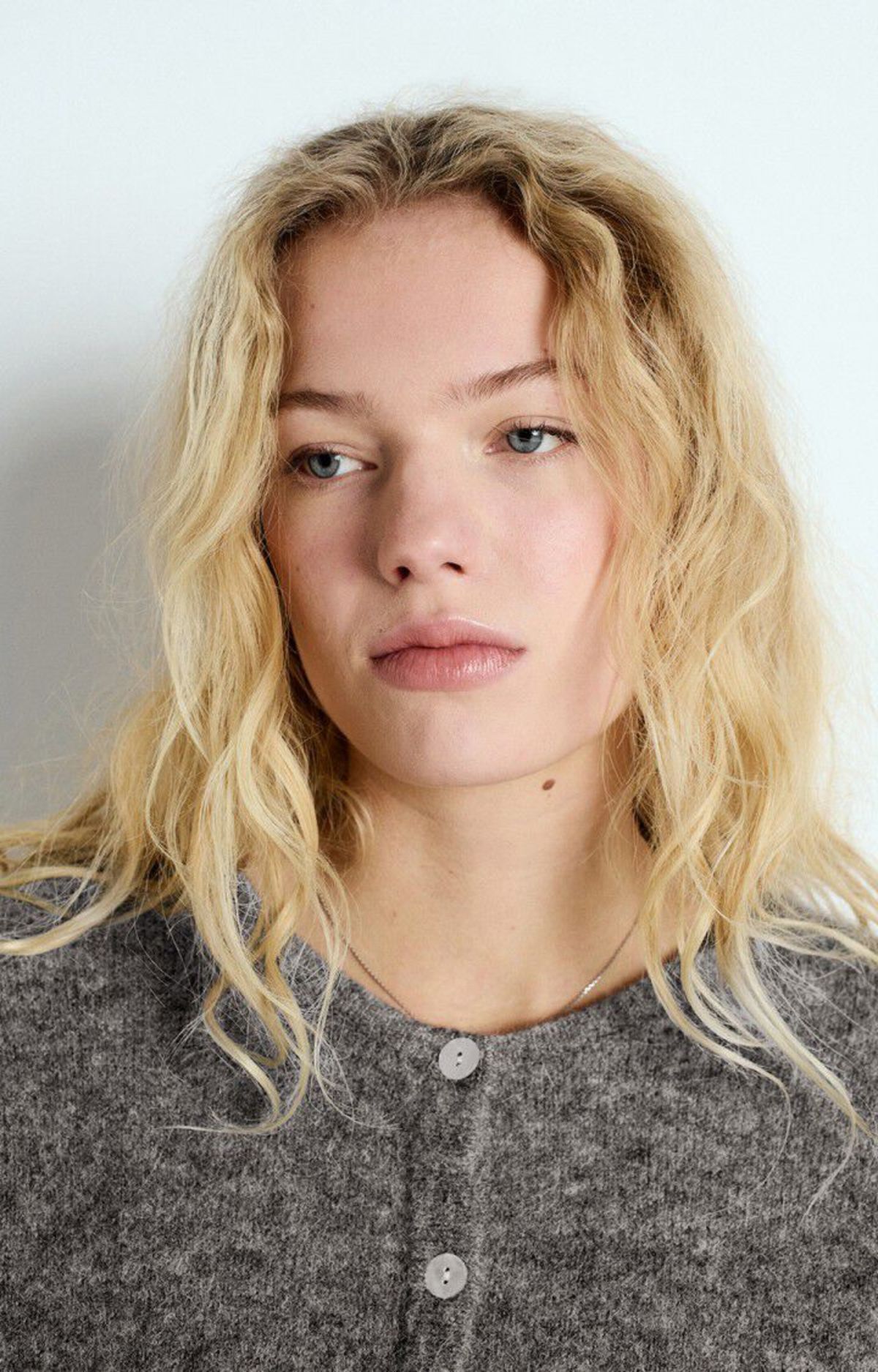 American Vintage Vito Cardigan - Steel - Image 8 of 9