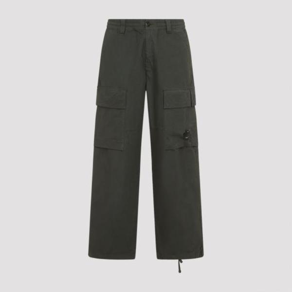 C.P. Company Straight Pants - Dark Shadow