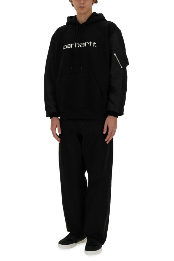 JUNYA WATANABE Junya Watanabe X Carhartt Sweatshirt - Black