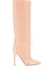Paris Texas Leather Boot - Pink - Thumbnail 1