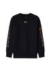 KIDS Off-White Arrow Rainbow Crewneck Sweatshirt - Black - Thumbnail 1