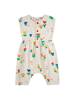 KIDS Bobo Choses Garden Party Jumpsuit - Ivory - Thumbnail 1