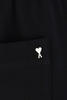 Ami Alexandre Mattiussi Cotton Pants - Black - Thumbnail 3