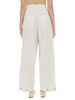 Jil Sander Wide Pants In Cotton Gabardine Pants - White - Thumbnail 3