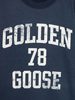 KIDS Golden Goose Crewneck Sweatshirt - Blue - Thumbnail 2