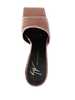 Giuseppe Zanotti Solhene Velvet Mule Sandals - Leather Brown - Thumbnail 4