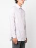 Etro Striped Cotton Shirt - Sand Beige / Multicolour - Thumbnail 3