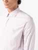 Etro Striped Cotton Shirt - Sand Beige / Multicolour - Thumbnail 5