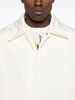 Ami Alexandre Mattiussi Ami Paris Button-Up Overshirt - Off White - Thumbnail 2