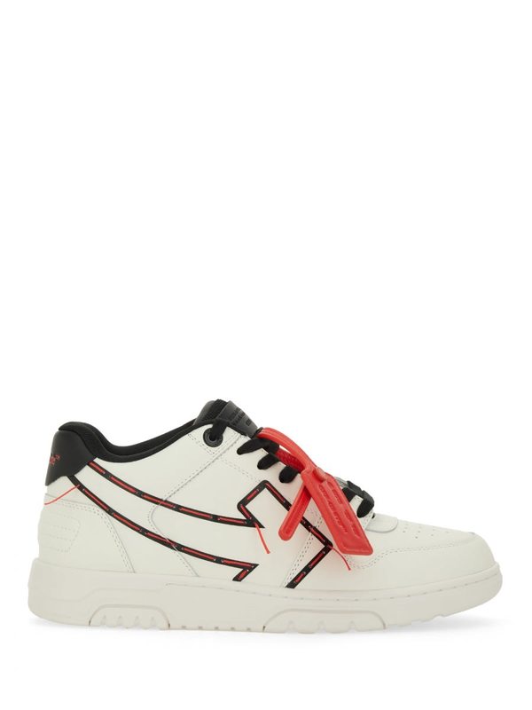 Off-White Leather Sneaker - White
