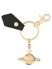 Vivienne Westwood 3D Orb Keychain - Black - Thumbnail 1