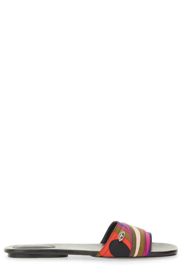 PUCCI Iris Print Sandal - Multicolour